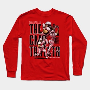 Christian McCaffrey San Francisco Trifecta Long Sleeve T-Shirt